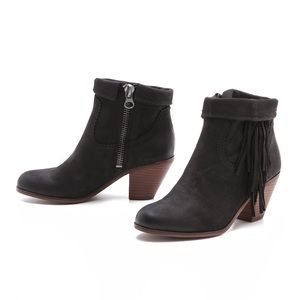 SAM EDELMAN Louie Fringed Bootie